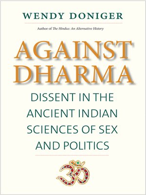 cover image of Against Dharma